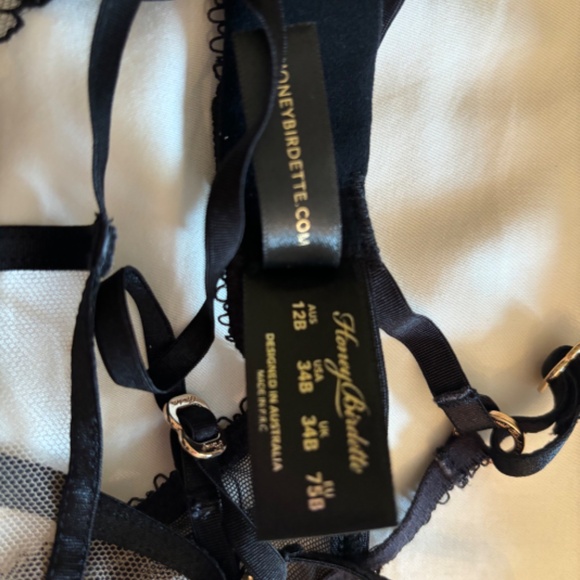 NWOT Honey Birdette Emma Bra 34B - Picture 6 of 6